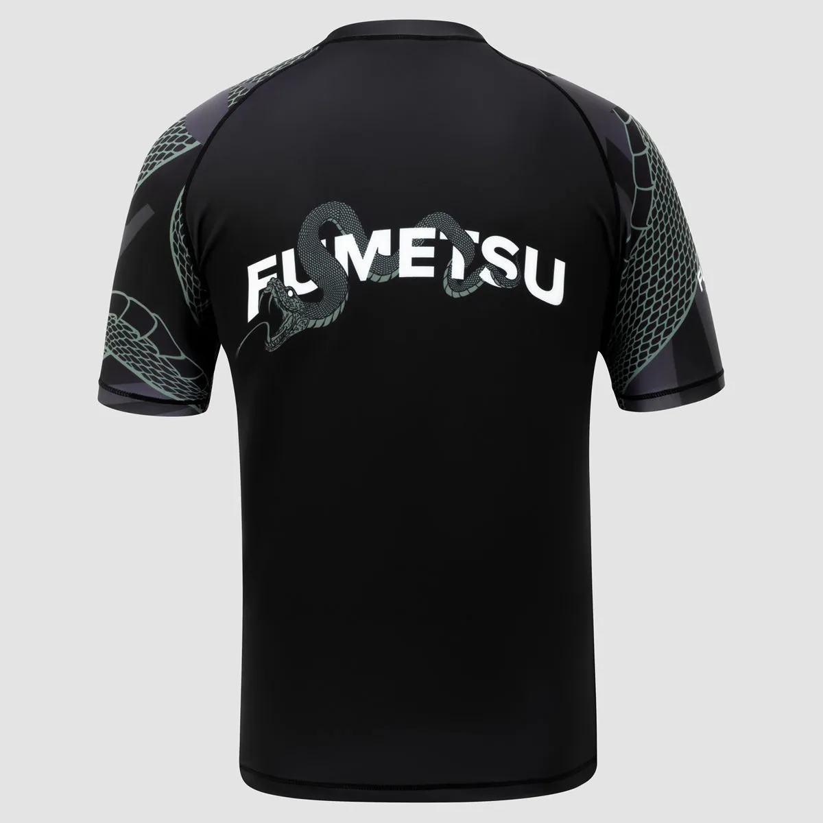 Fumetsu Anaconda Short Sleeve Rash Guard Black/Khaki