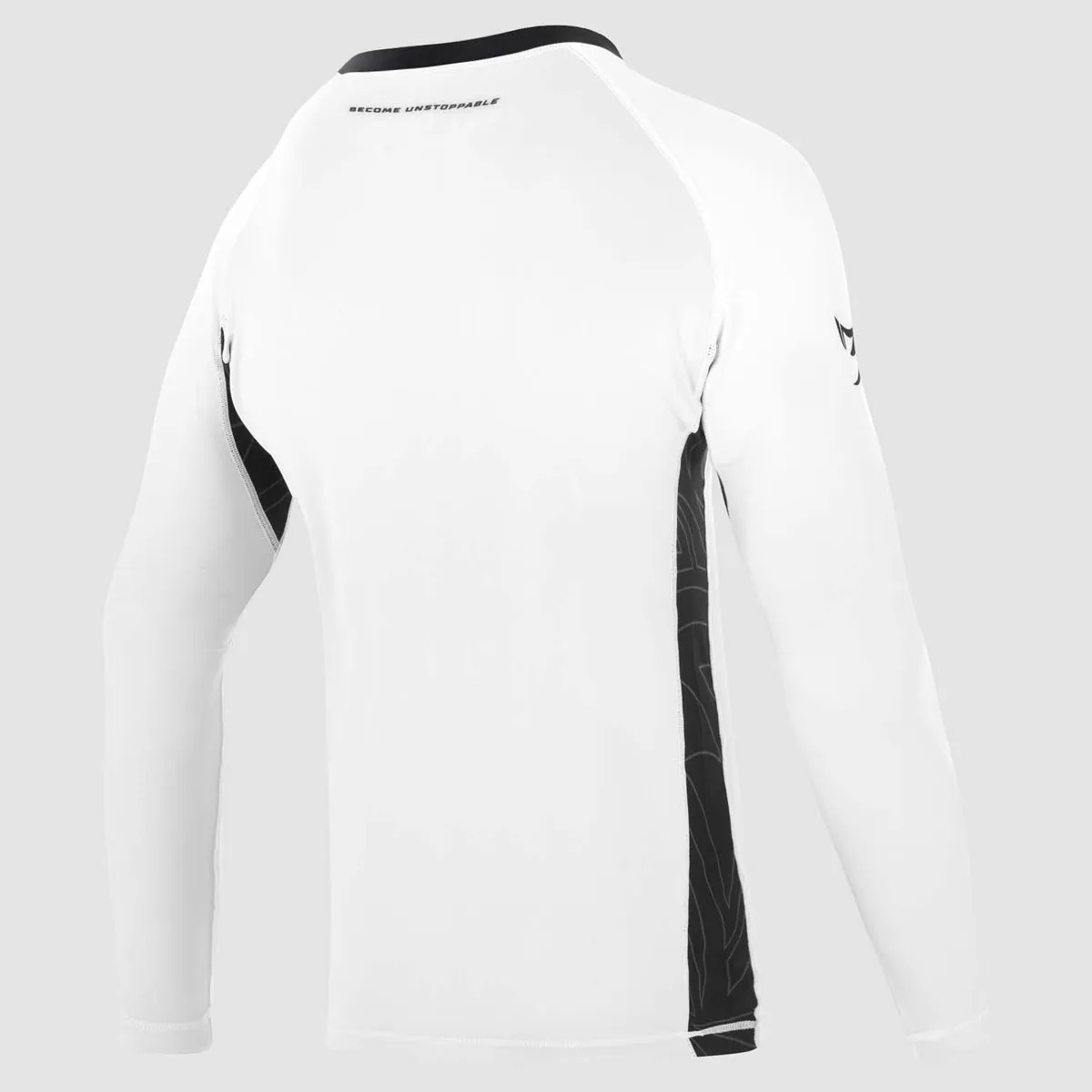 Fumetsu Icon Womens Long Sleeve Rash Guard White/Black
