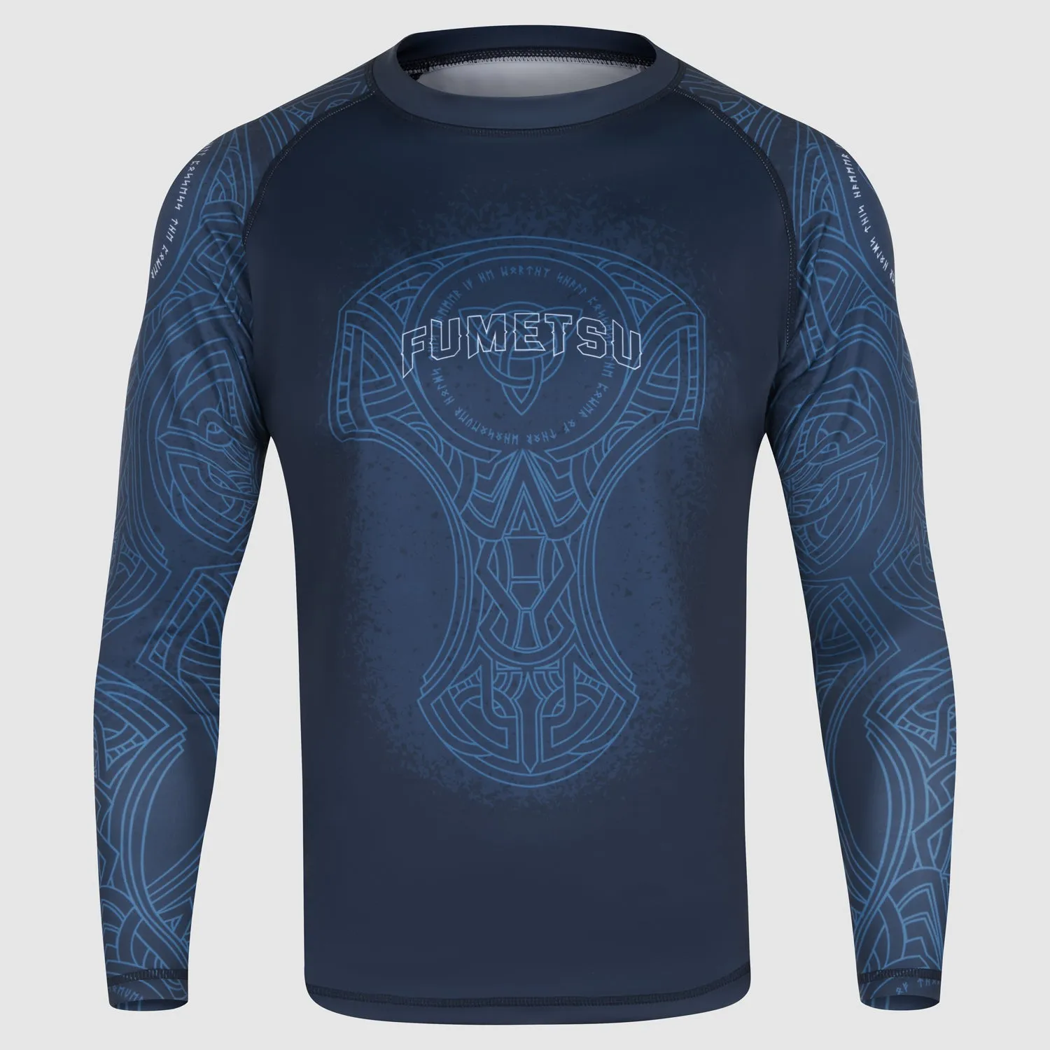 Fumetsu Mjolnir Long Sleeve Rash Guard Blue/Black
