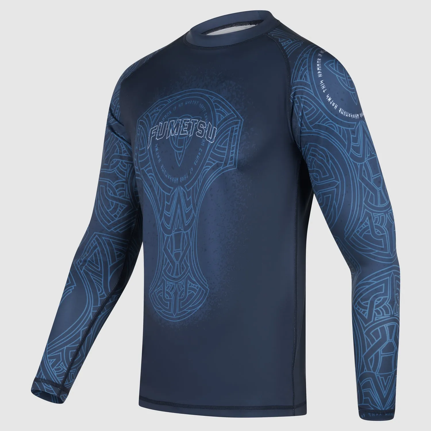 Fumetsu Mjolnir Long Sleeve Rash Guard Blue/Black