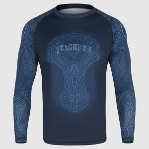 Fumetsu Mjolnir Long Sleeve Rash Guard Blue/Black
