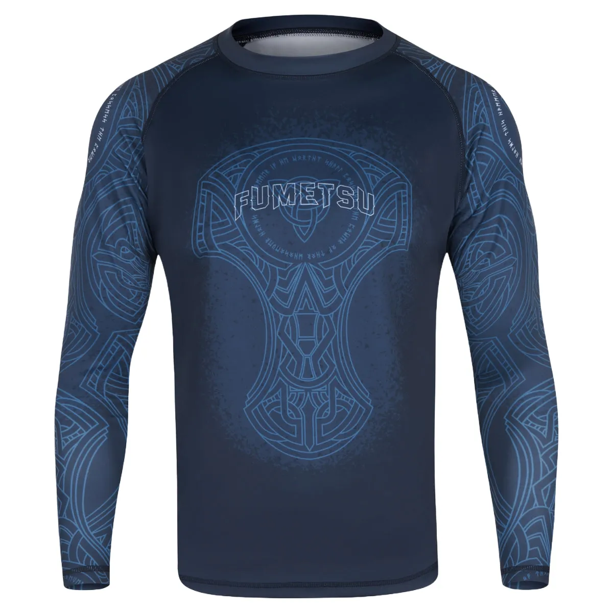 Fumetsu Mjolnir Long Sleeve Rash Guard Blue/Black