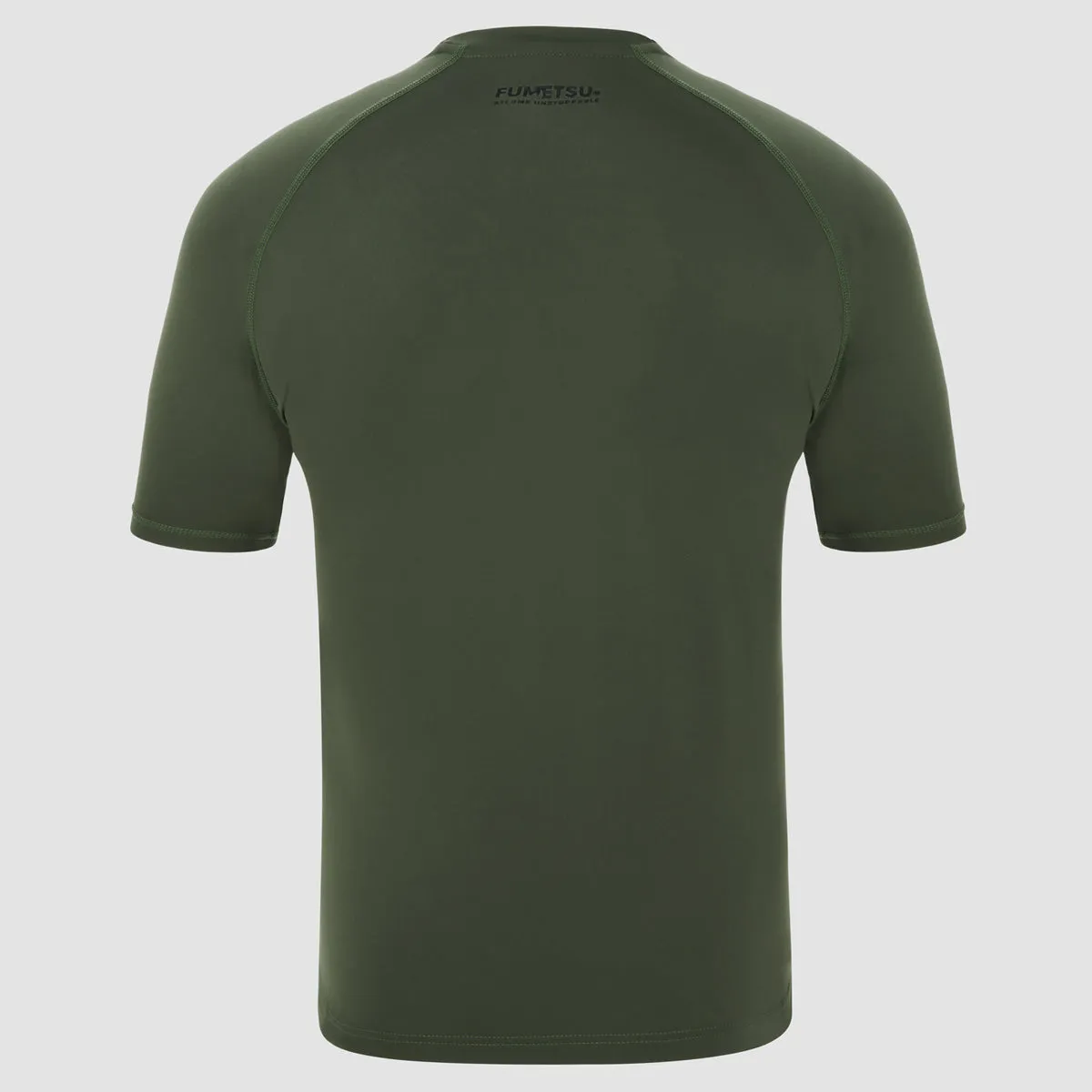 Fumetsu Origins Short Sleeve Rash Guard Khaki