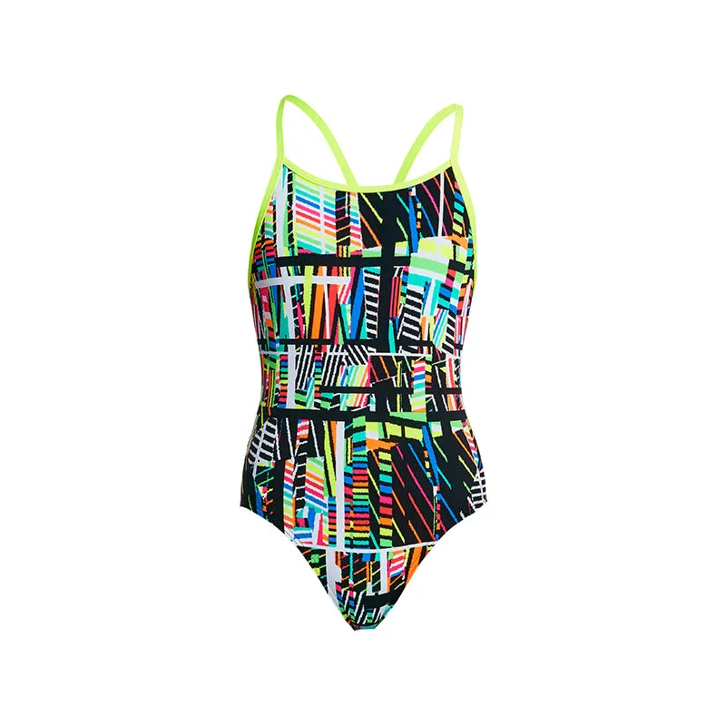 Funkita - Interference - Girls Diamond Back One Piece