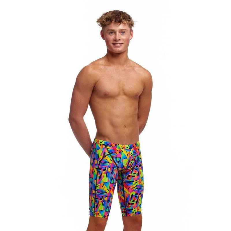 Funky Trunks Boy's Training Jammers | Colour Funk