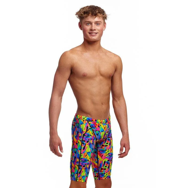 Funky Trunks Boy's Training Jammers | Colour Funk