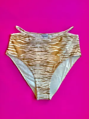 GANNI: Cutout High-Waisted Bikini Bottom - L, XL, Last Ones!