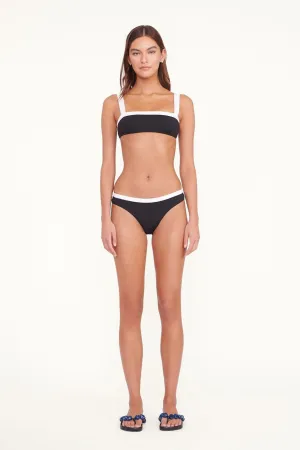 GEMMA BIKINI BOTTOM | BLACK WHITE