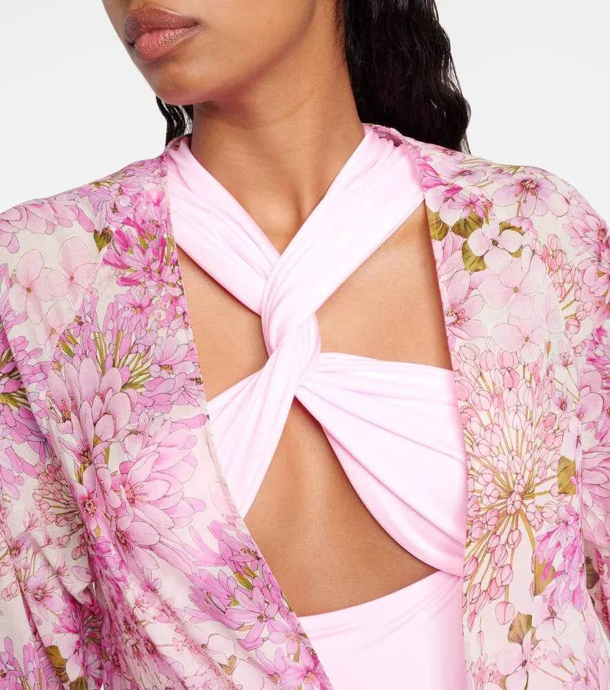 Giambattista Valli Printed cotton kaftan