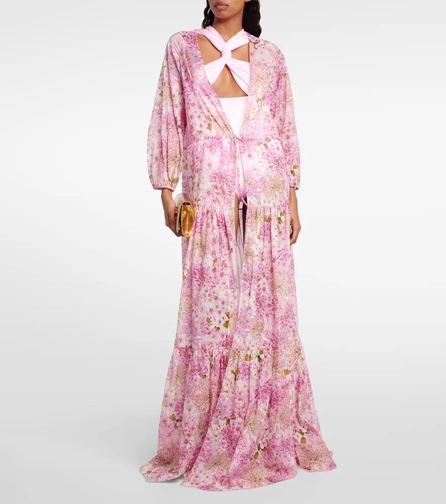Giambattista Valli Printed cotton kaftan