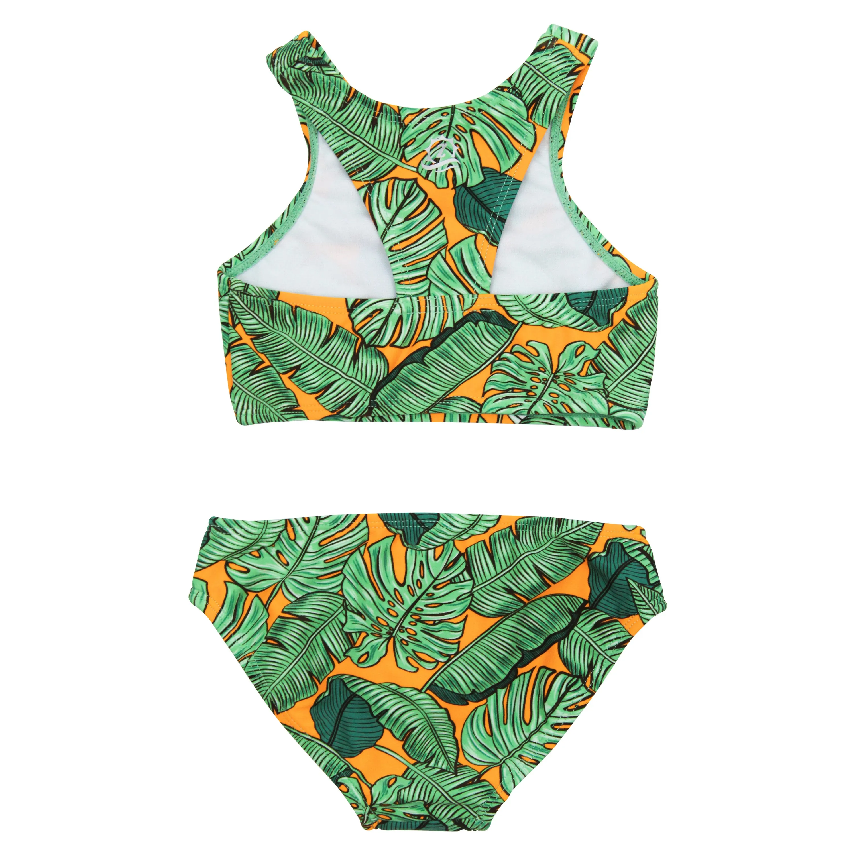 Girls Halter Top Bikini Set (2 Piece) | "The Tropics"