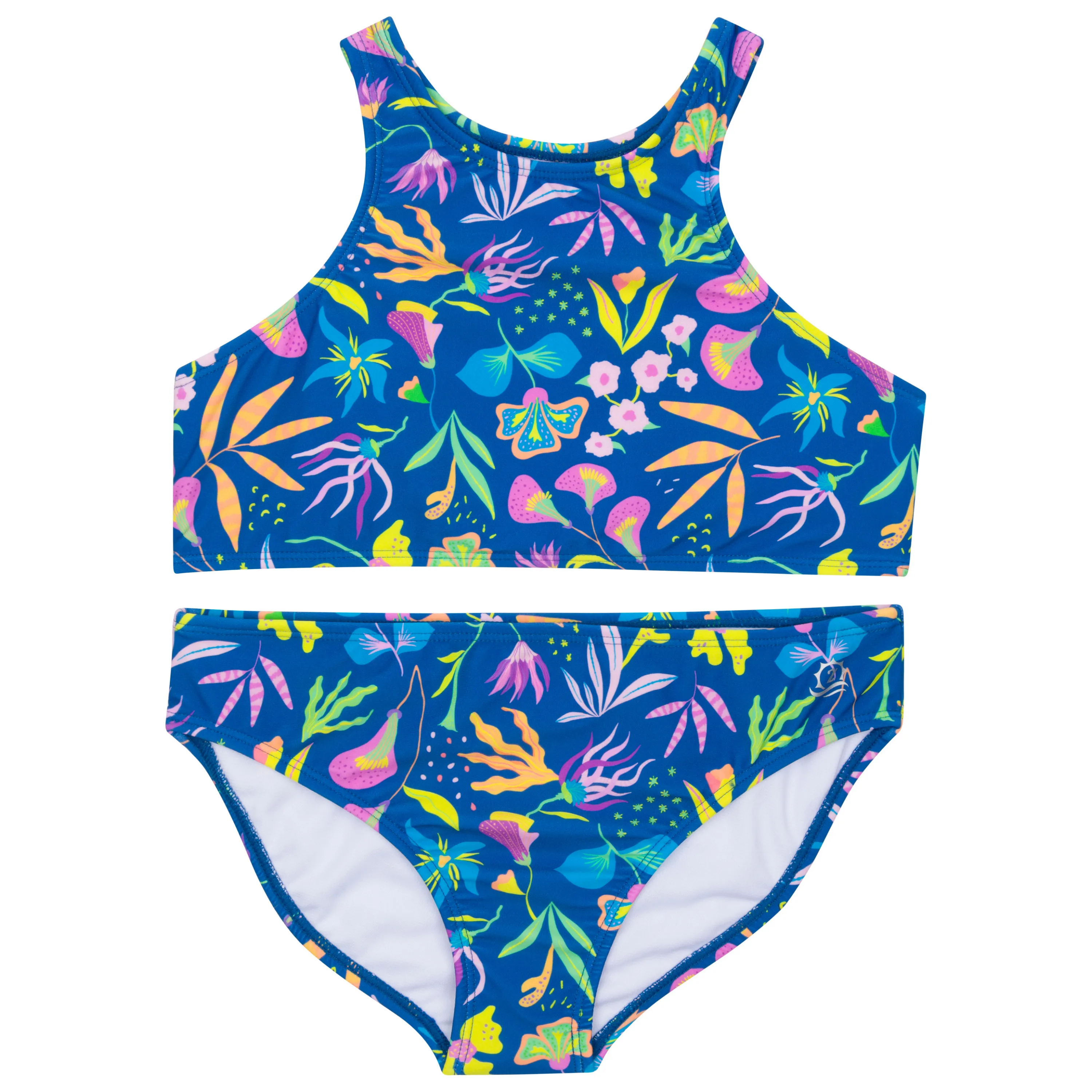 Girls Halter Top Bikini Set (2 Piece) | "Tropadelic"