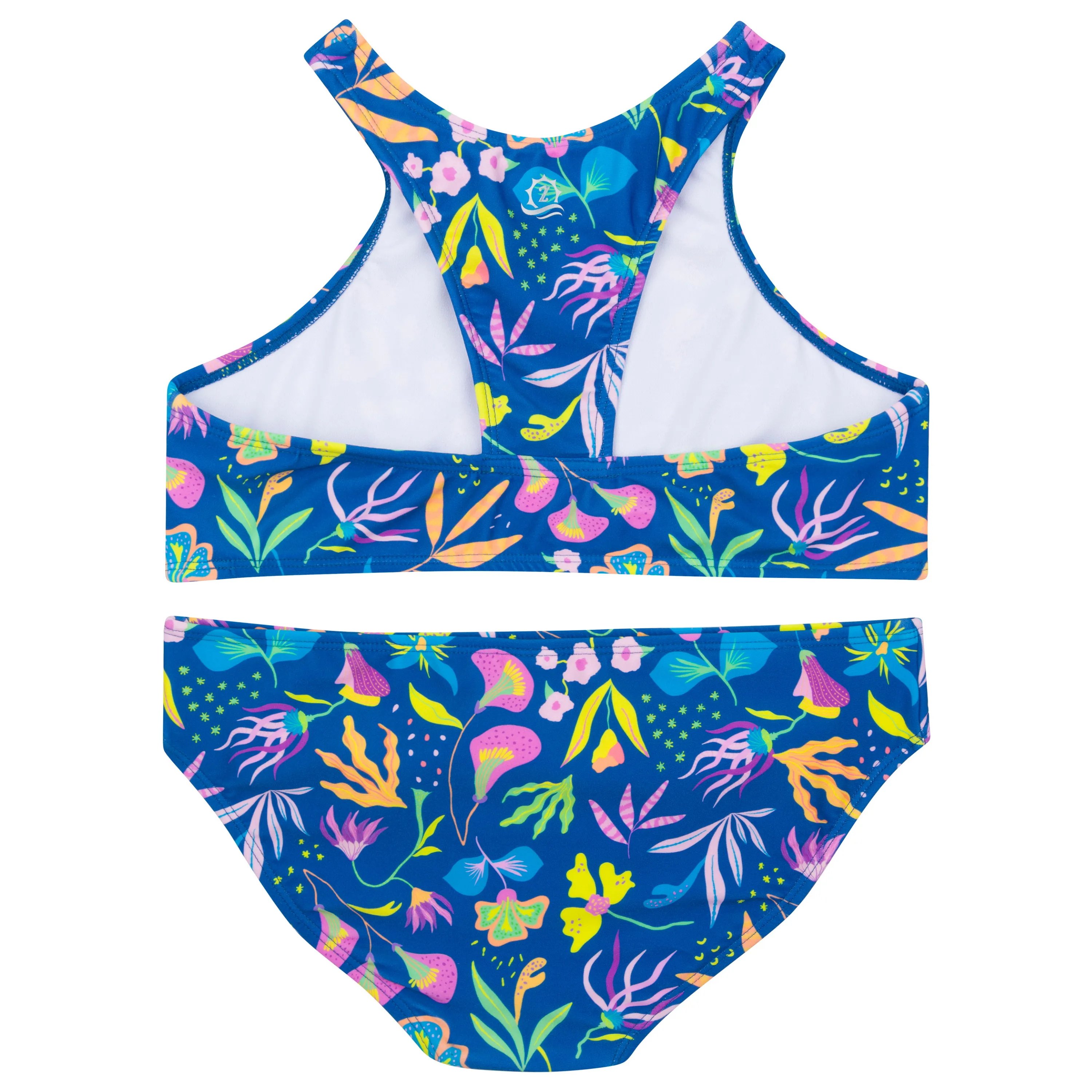 Girls Halter Top Bikini Set (2 Piece) | "Tropadelic"