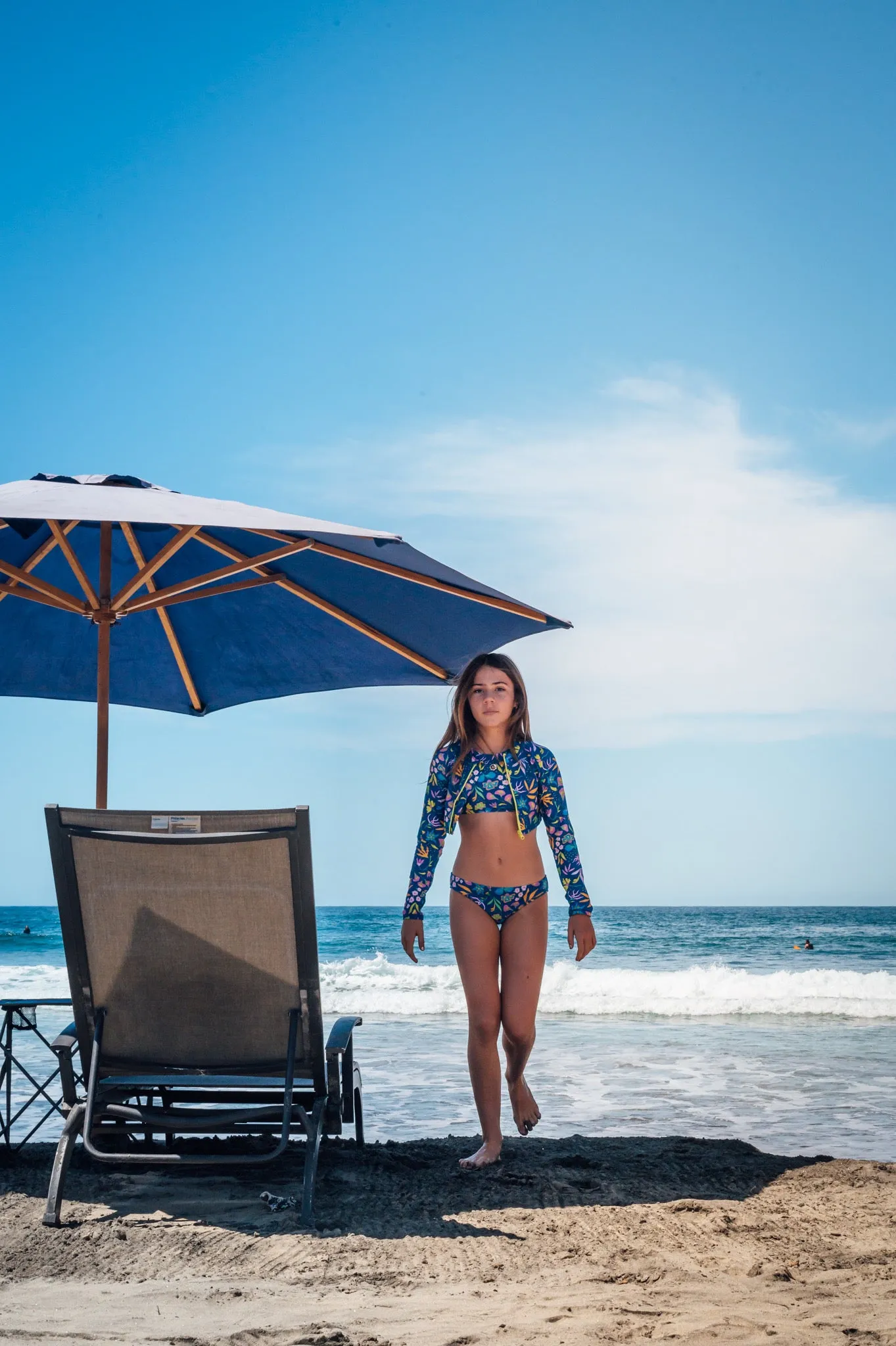 Girls Halter Top Bikini Set (2 Piece) | "Tropadelic"