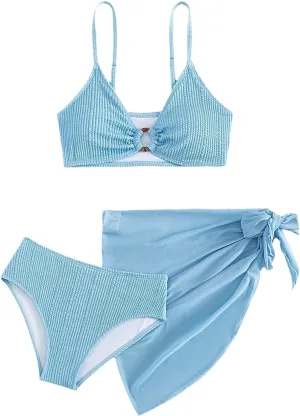 Ruched Push-Up Swimwear