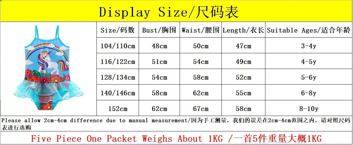 Girls' Swimsuit Clothing Children's Swimwear