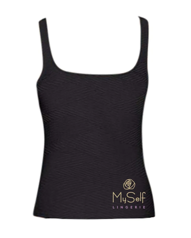 Gottex Rippled Tankini Top