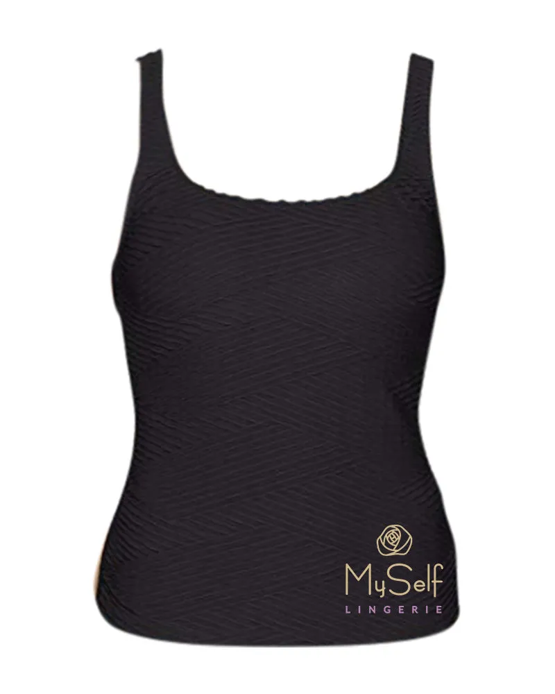 Gottex Rippled Tankini Top
