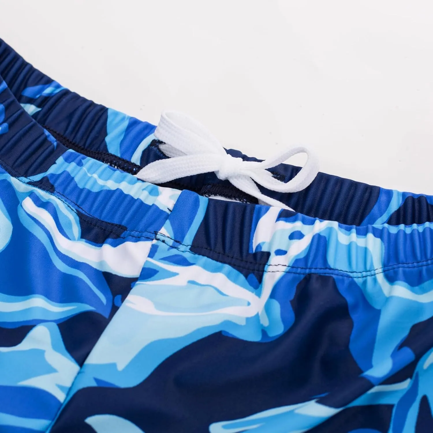 GRACE KARIN Boy Kids Two Piece Swimsuits Long Sleeve Rash Guard Swimwear Cute Bathing Suit Sets 5-12Y