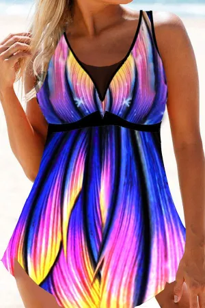 Gradient Colorful Classic Tankini
