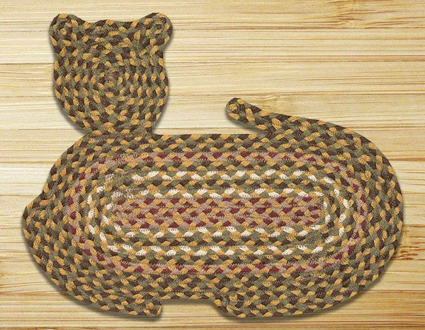Green Cat Rug