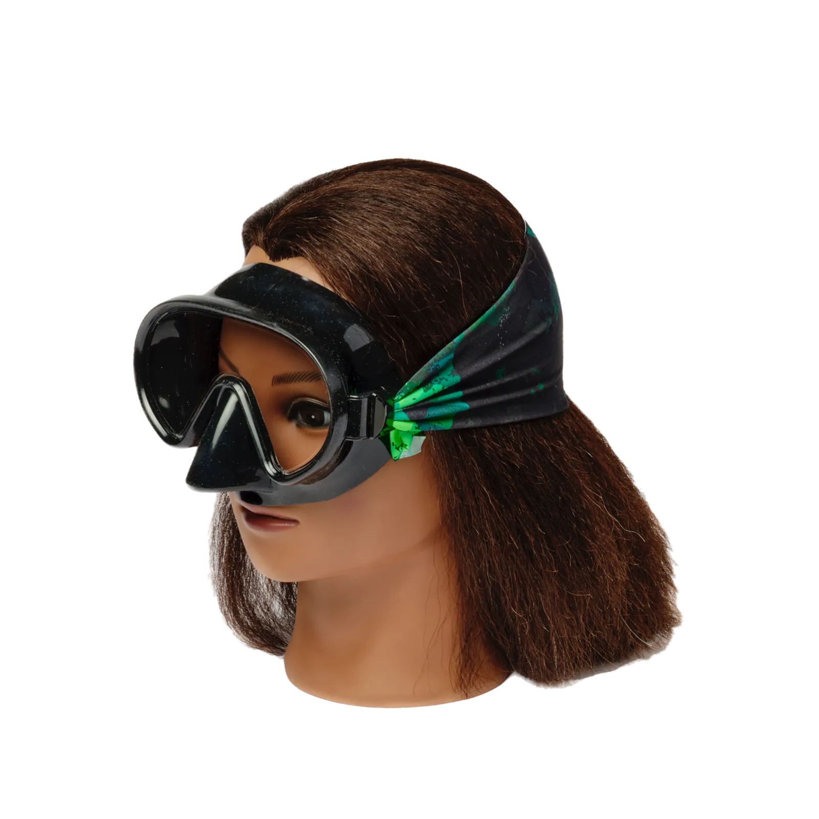 Green Fusion Swim Mask