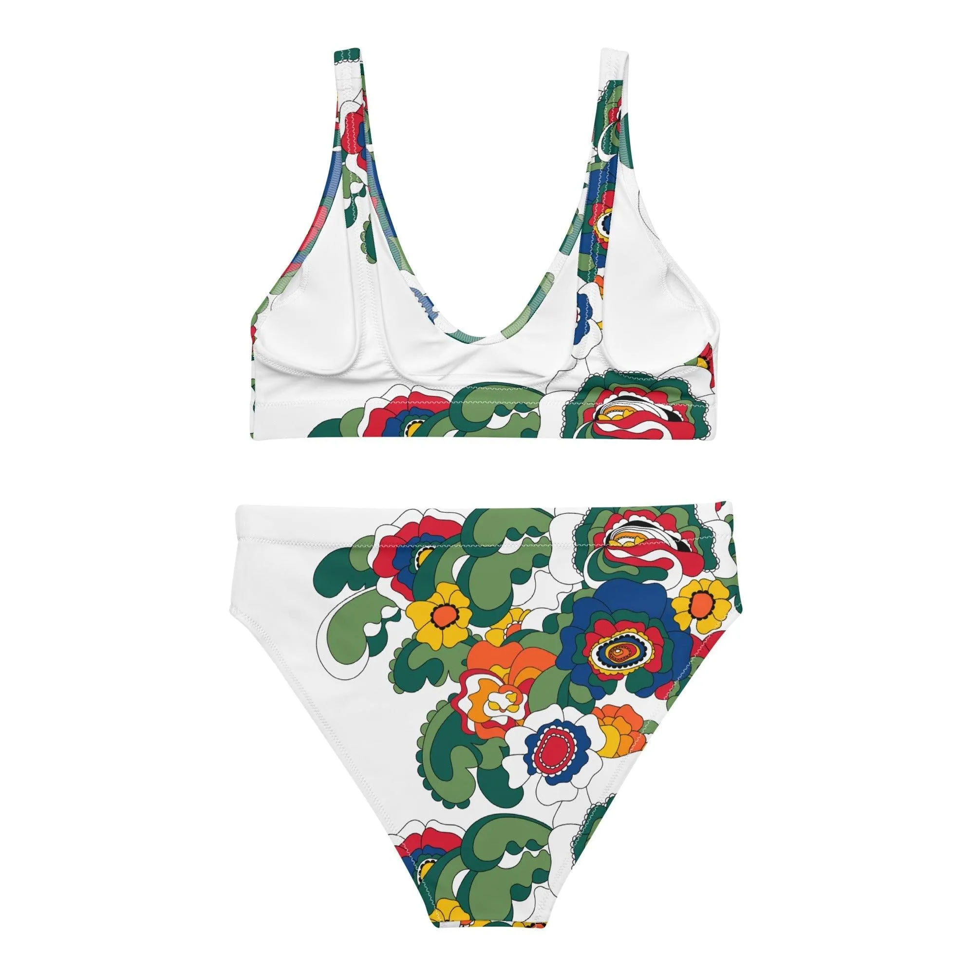 GROOVY KURBITS white - Bikinis made of recycled material
