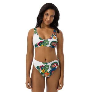 GROOVY KURBITS white - Bikinis made of recycled material