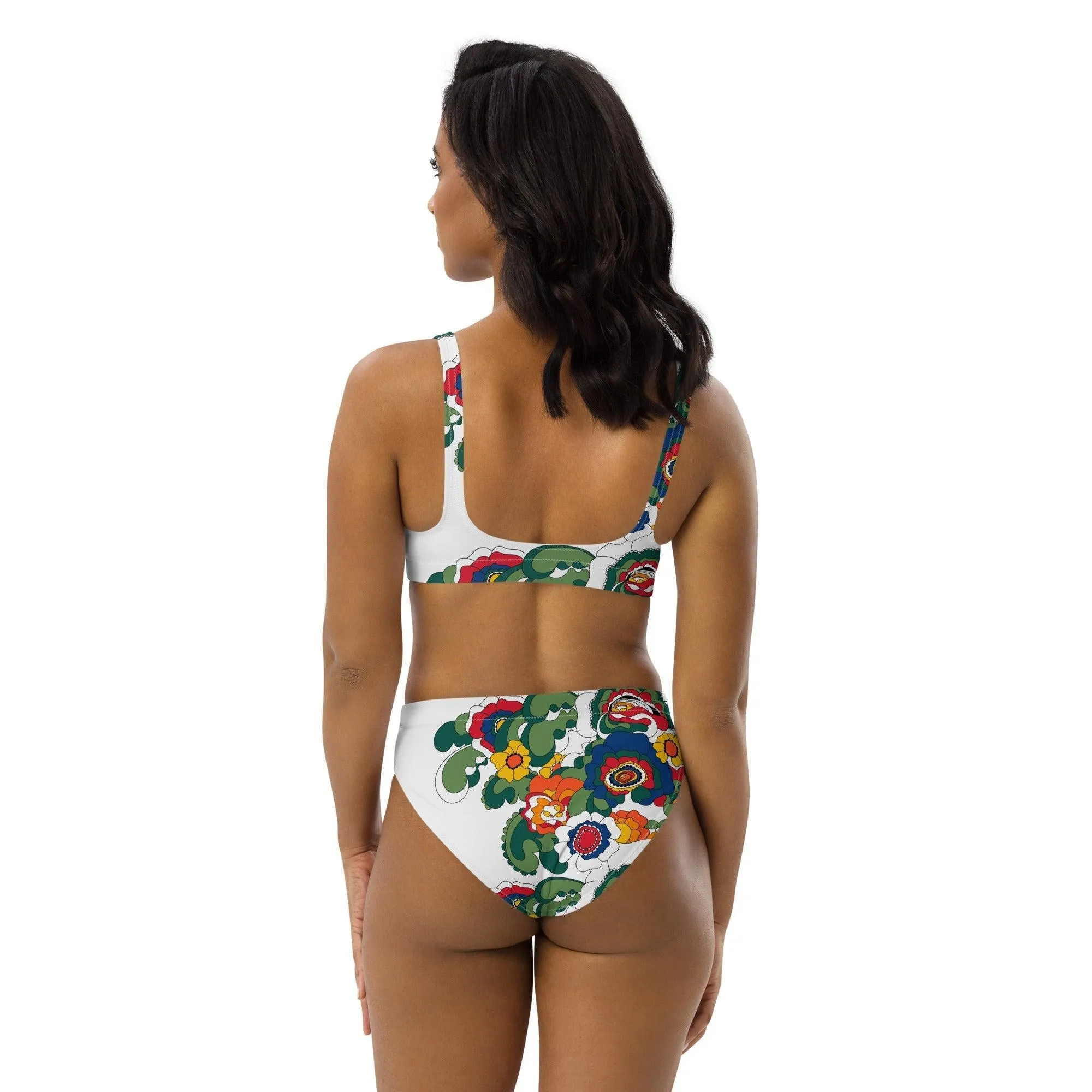GROOVY KURBITS white - Bikinis made of recycled material