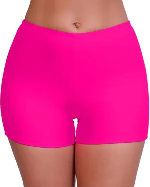 Halcurt Women's 3" High Waisted Swim Board Shorts Tankini Bottoms Boyshorts Beach Swimsuit