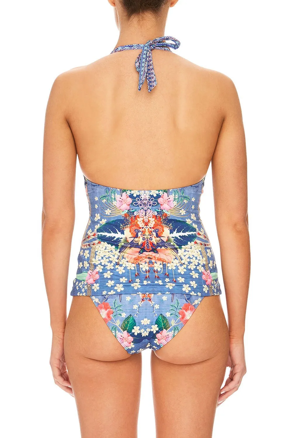 HALTER TANKINI FARAWAY FLORALS
