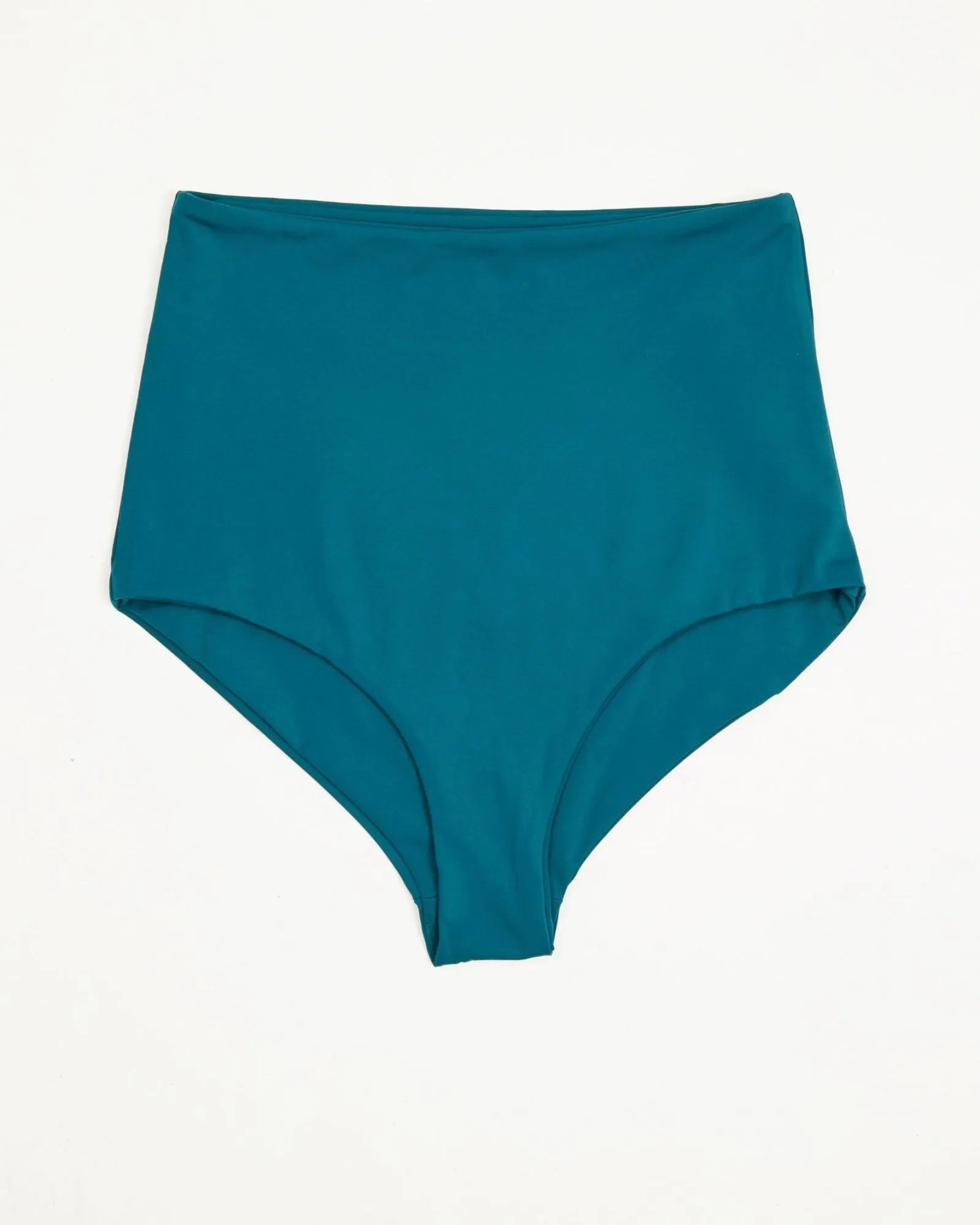 Hana High-Waisted Bikini Bottoms | Amalfi Blue