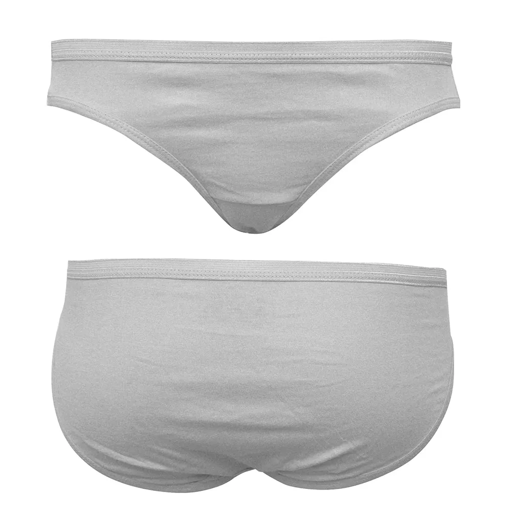 Hanes Women's 4 Pack Ultimate Cotton Comfort Low Rise Moderate Coverage Bikinis