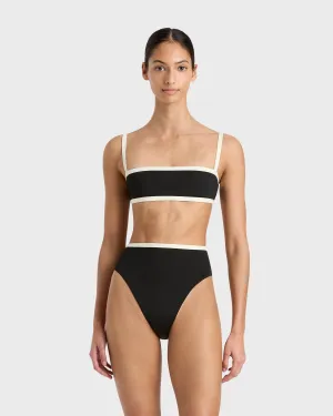 Hartley Bikini Bottom - Black