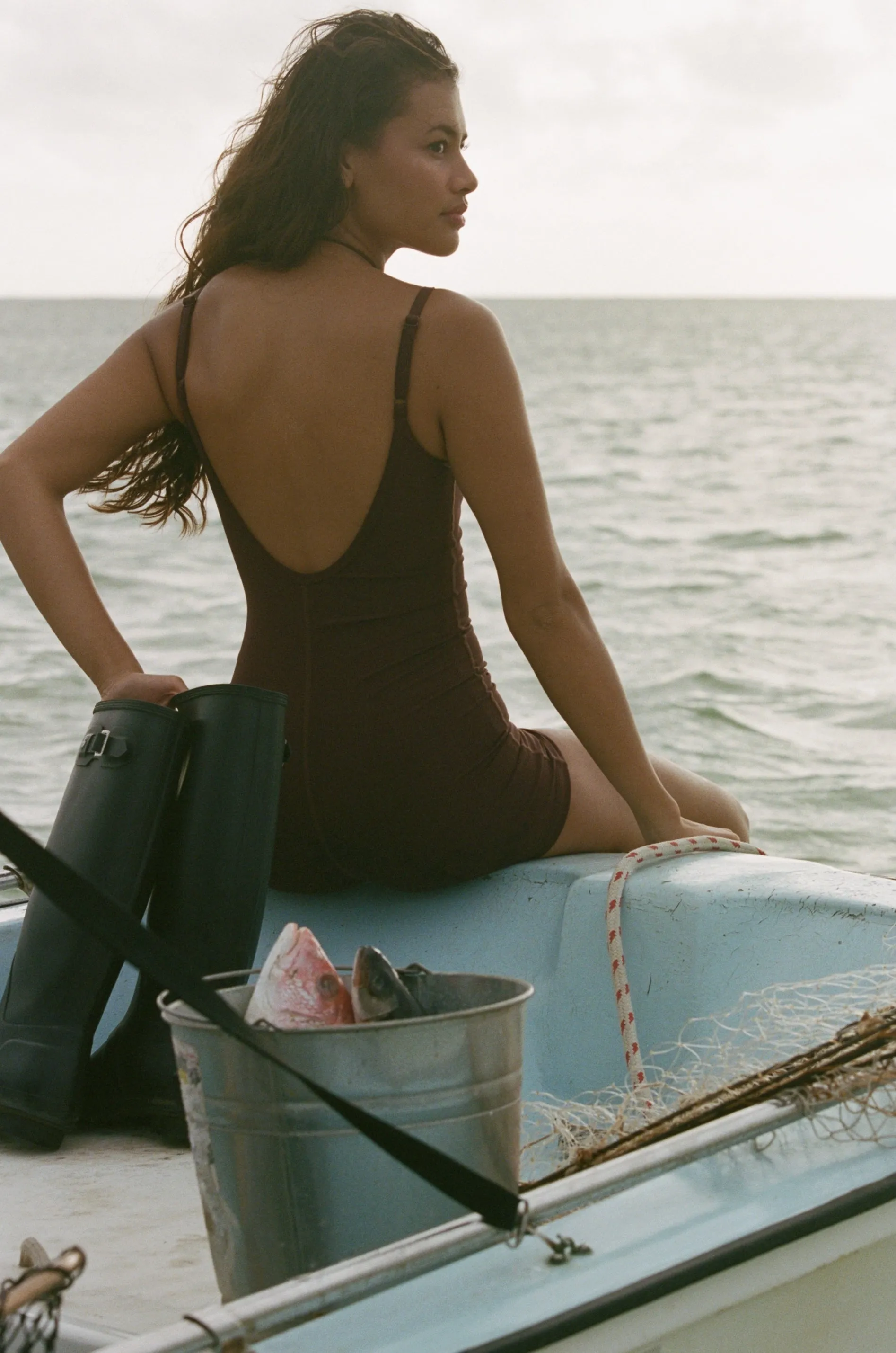 Hawkins Bodysuit - Coco Rib