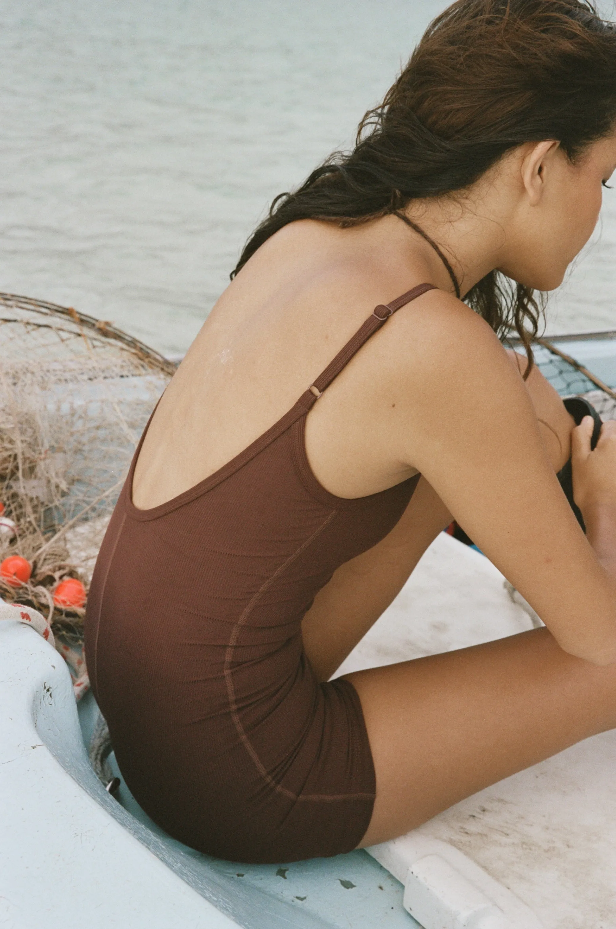 Hawkins Bodysuit - Coco Rib