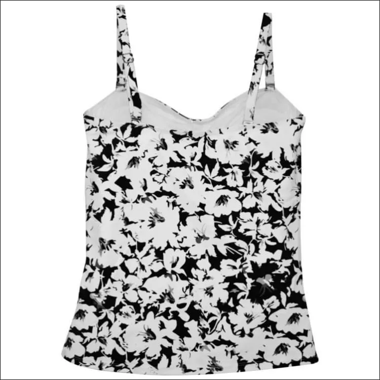 Heat Womens Twisted Bandeau Tankini Swimsuit Top S-XL