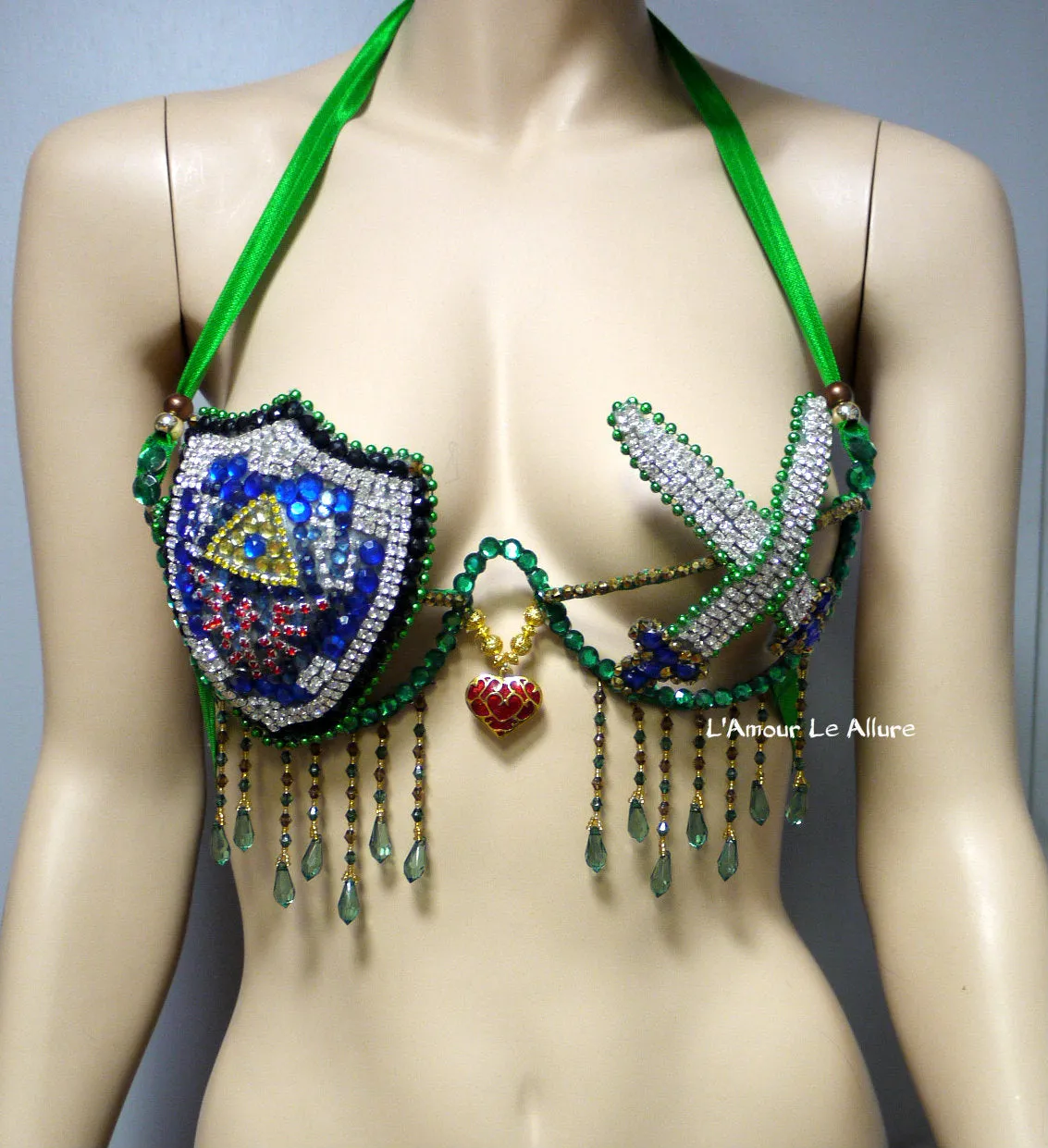 Hero Link Inspired Samba Carnival Top Cosplay Dance Costume