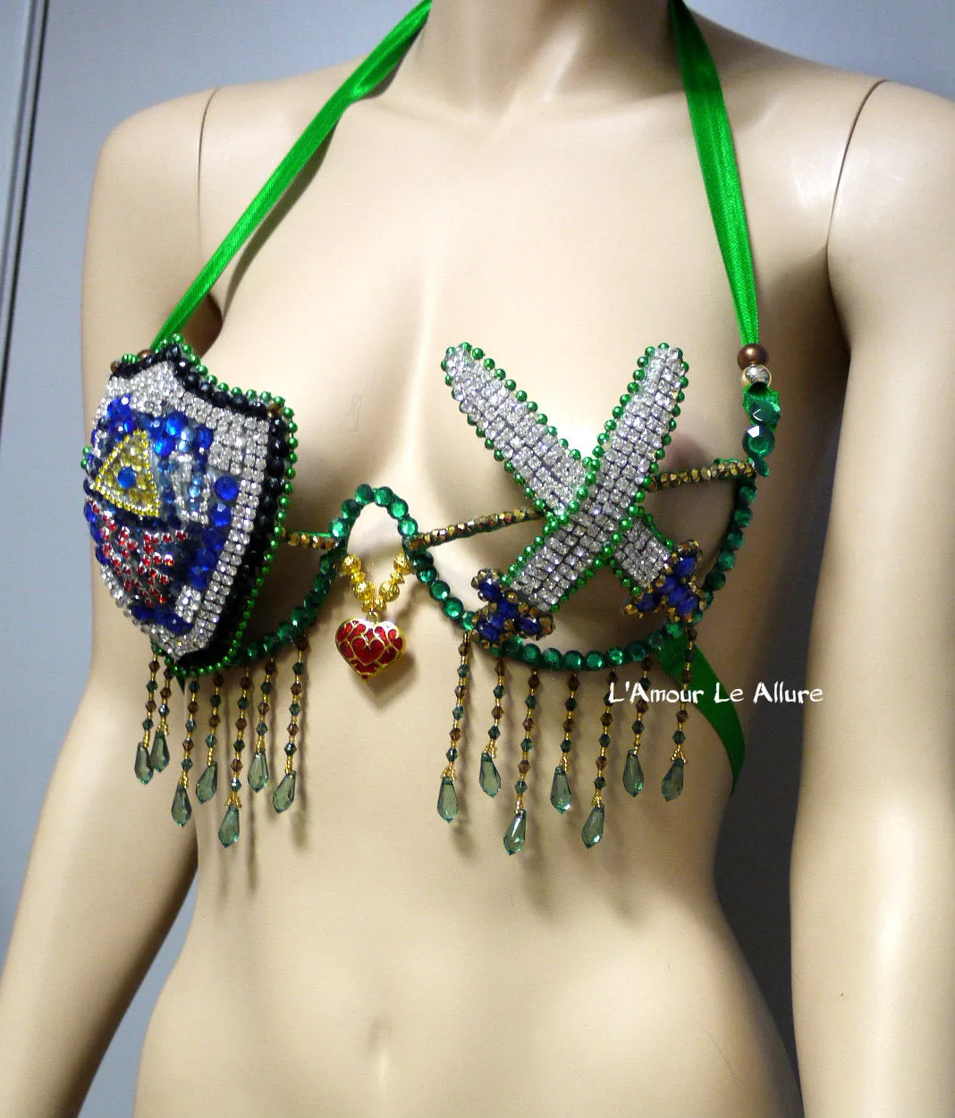 Hero Link Inspired Samba Carnival Top Cosplay Dance Costume