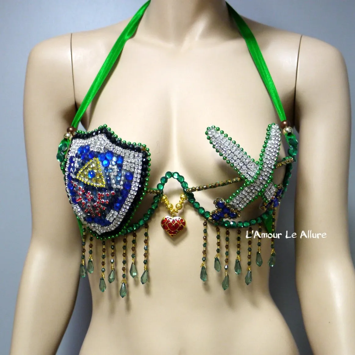 Hero Link Inspired Samba Carnival Top Cosplay Dance Costume