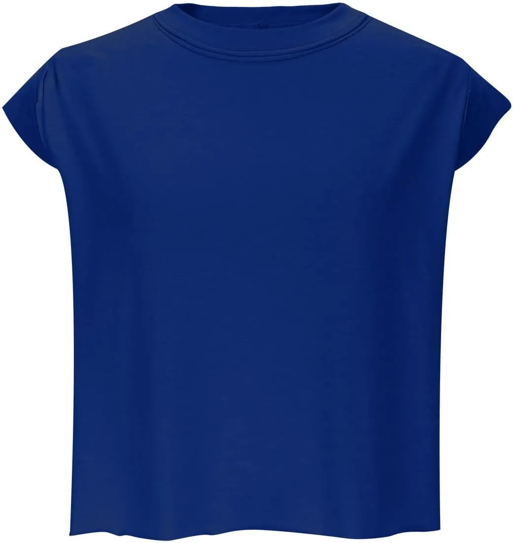 HGps8w Workout Tops for Women Crop Tank Top - Loose Summer Flowy Athletic Gym Sleeveless Cropped Yoga Shirts