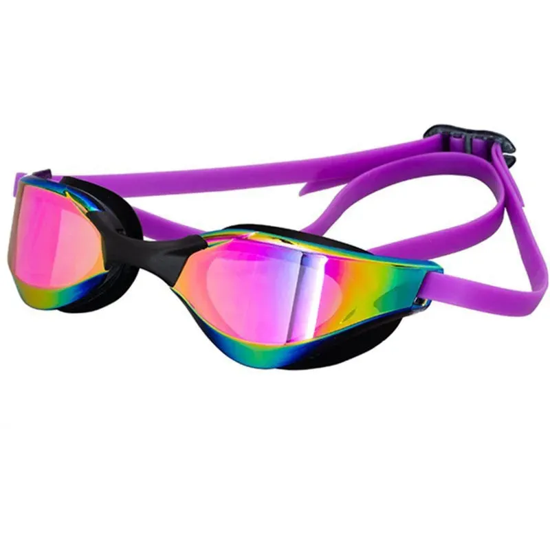 High-Quality HD Anti-fog Swim Glasses - Large Frame for Adults