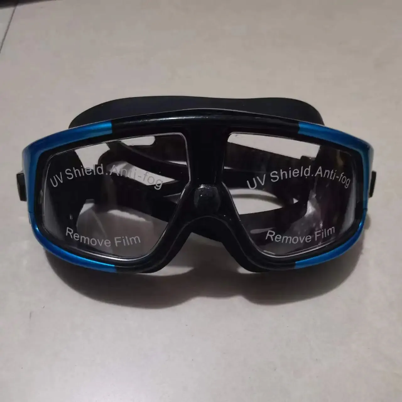 High-Quality HD Anti-fog Swim Glasses - Large Frame for Adults