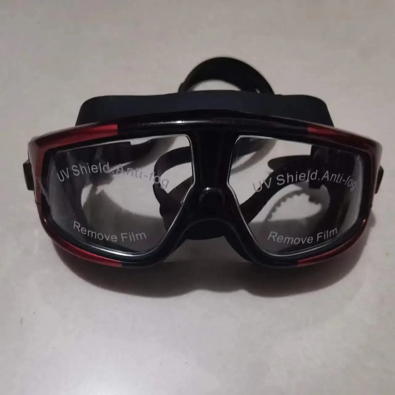 High-Quality HD Anti-fog Swim Glasses - Large Frame for Adults