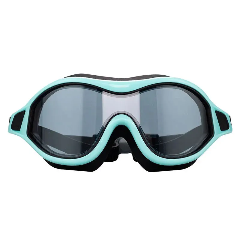 High-Quality HD Anti-fog Swim Glasses - Large Frame for Adults