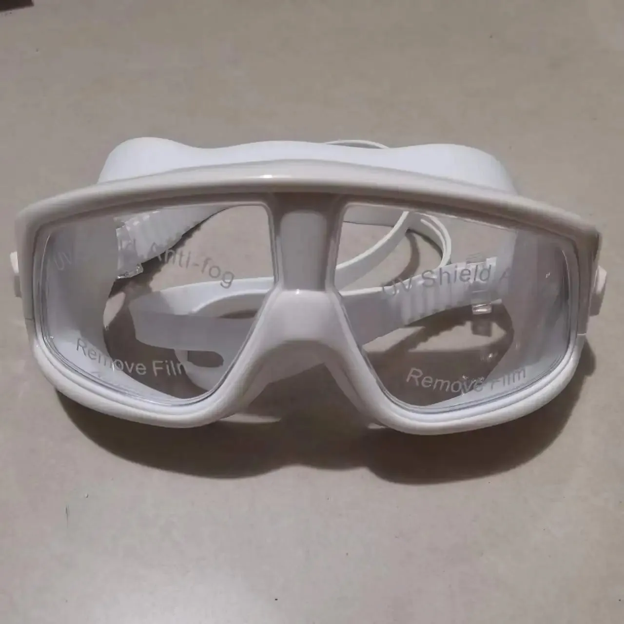 High-Quality HD Anti-fog Swim Glasses - Large Frame for Adults