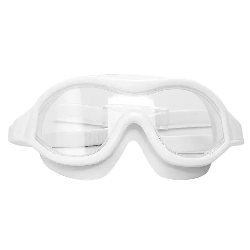 High-Quality HD Anti-fog Swim Glasses - Large Frame for Adults