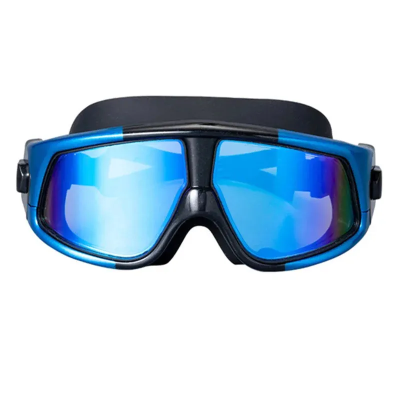High-Quality HD Anti-fog Swim Glasses - Large Frame for Adults