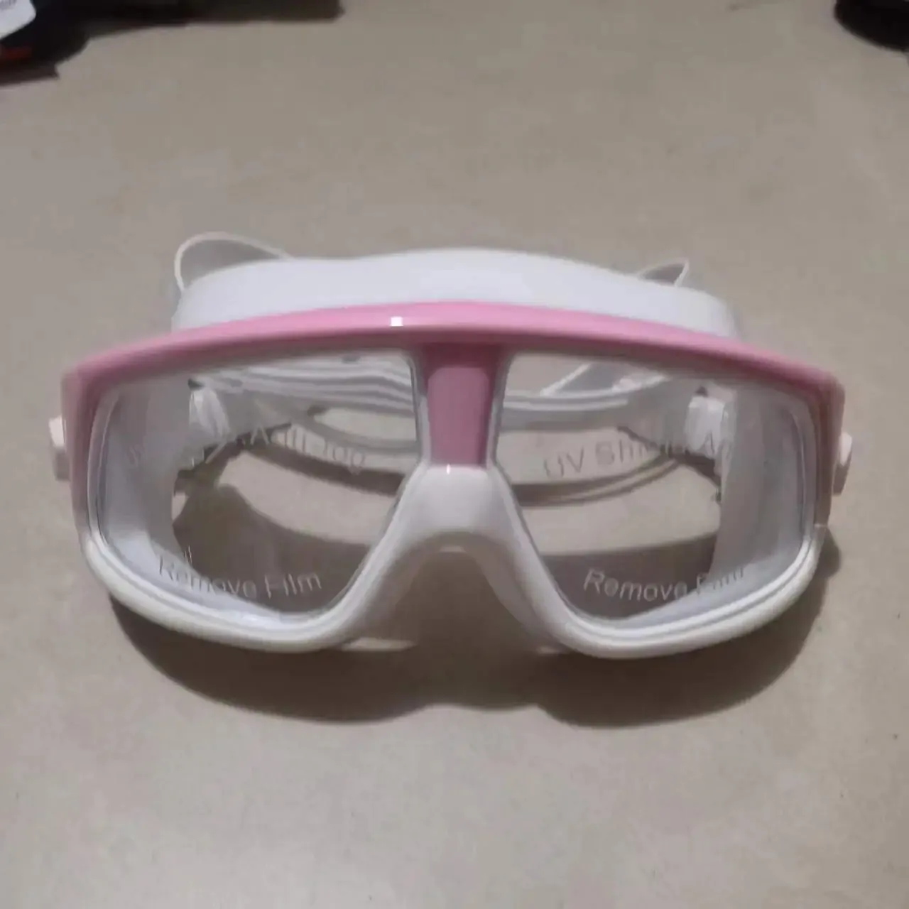 High-Quality HD Anti-fog Swim Glasses - Large Frame for Adults