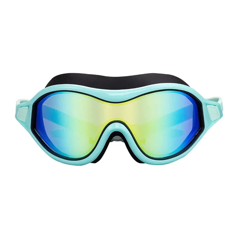 High-Quality HD Anti-fog Swim Glasses - Large Frame for Adults
